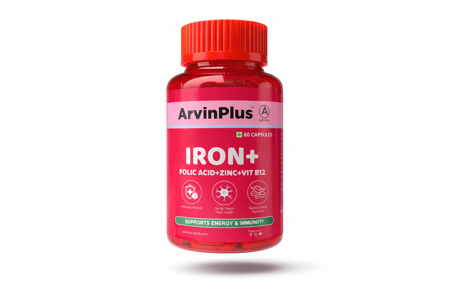 Iron, Zinc, Folic Acid & Vit B12